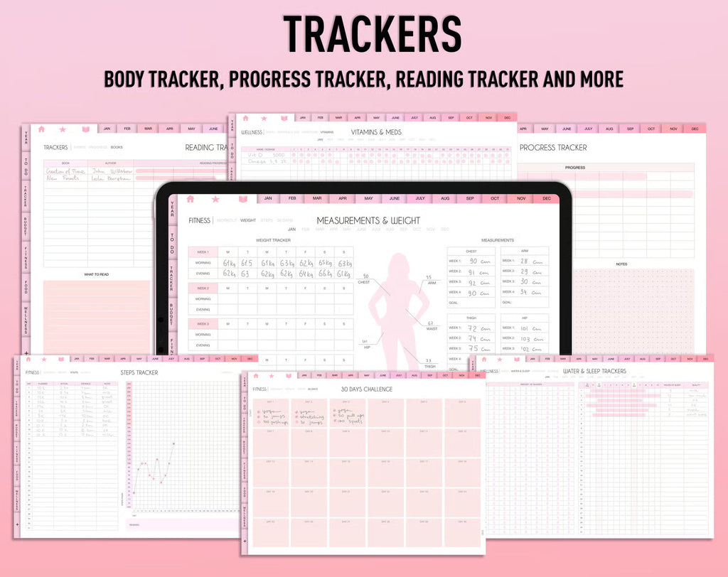 Pink Digital Planner