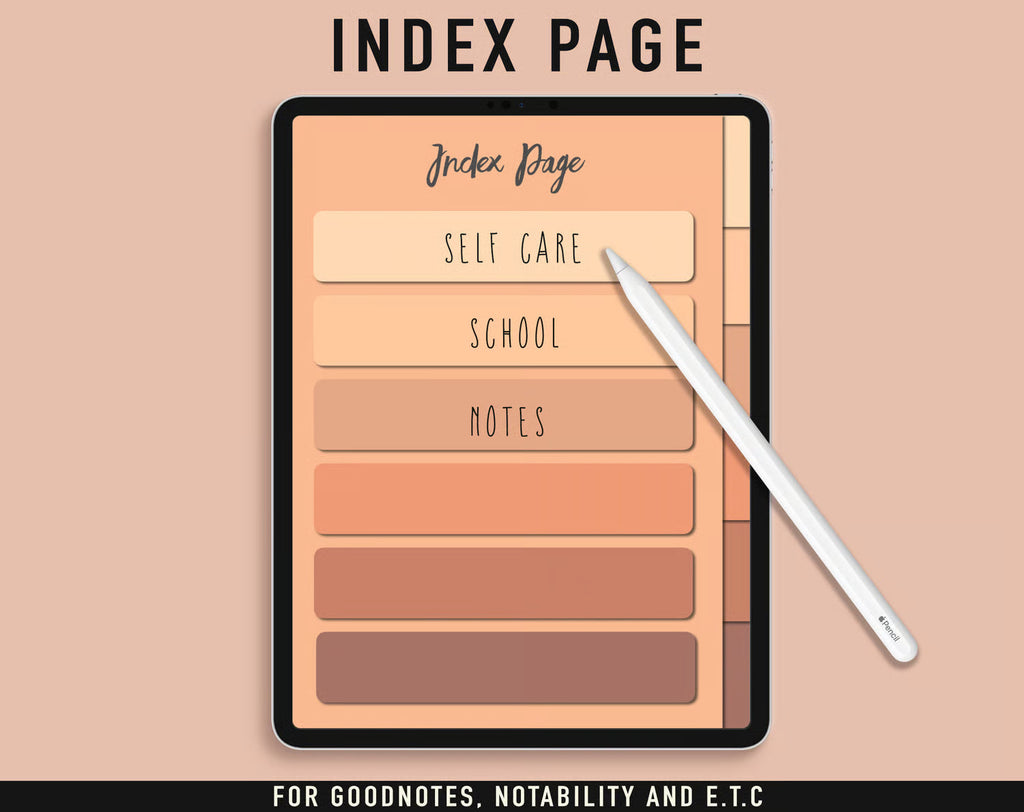 Boho Digital Notebook